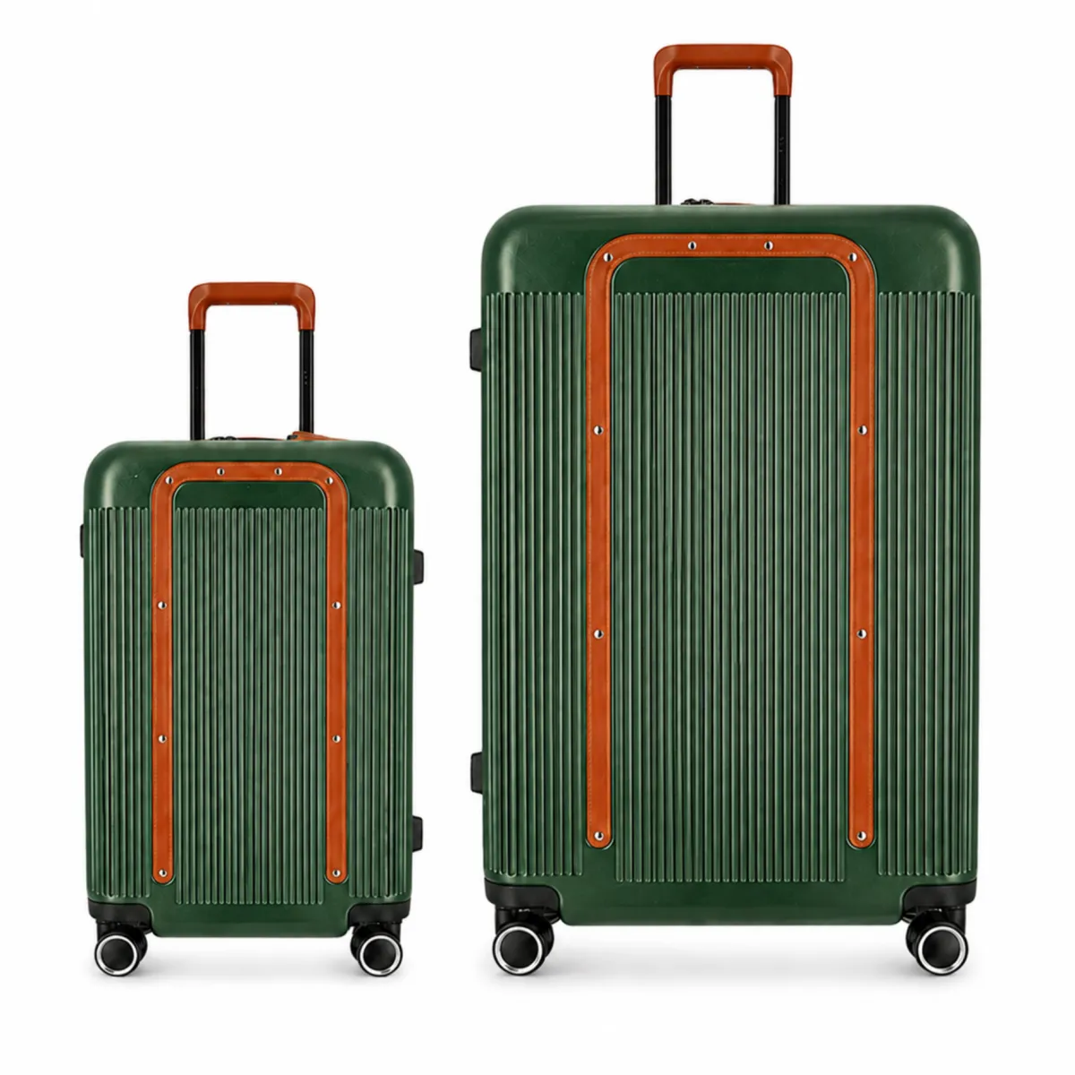 Sale Duo de valises Green (Cabine + XL) - Vert Nos Sets De Valises|Green