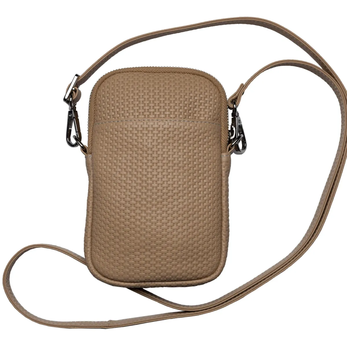 New Etui téléphone Bianca avec sangle ajustable - Marron Femme Pochette|Tous Les Sacs Hommes