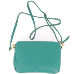 Clearance Sac Porté Épaule / Porté Croisé Emmanuelle - Vert Femme Tous Les Sacs Hommes|Sac Porté Croisé