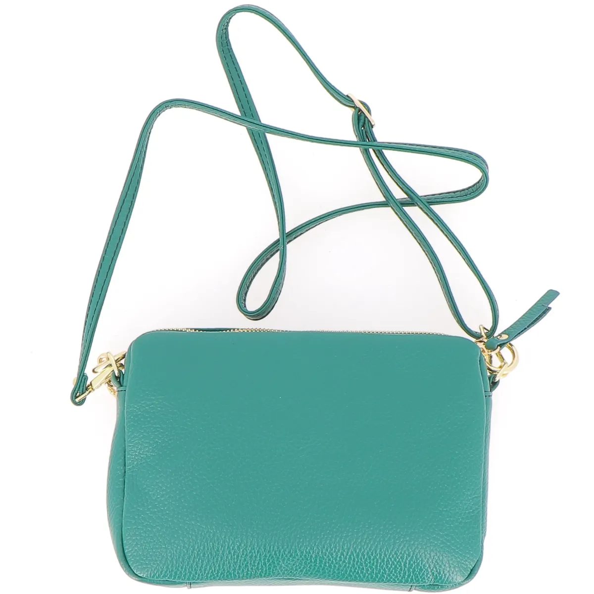 Clearance Sac Porté Épaule / Porté Croisé Emmanuelle - Vert Femme Tous Les Sacs Hommes|Sac Porté Croisé