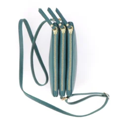 Best Sac Porté Épaule / Porté Croisé Le Trio - Vert Femme Sac Porté Épaule|Tous Les Sacs Hommes