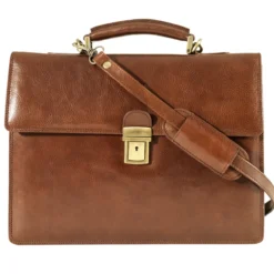 Sale Serviette B2004 - Marron Homme Idées Cadeaux