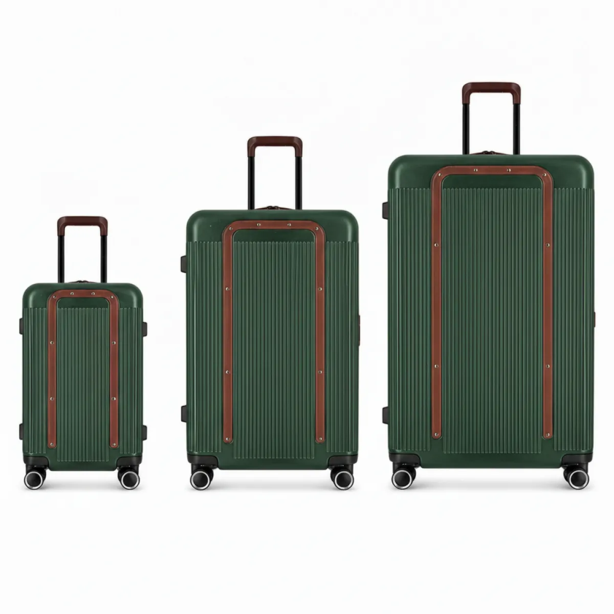 Sale Trio de valises Green - Vert Green|Toutes Nos Collections