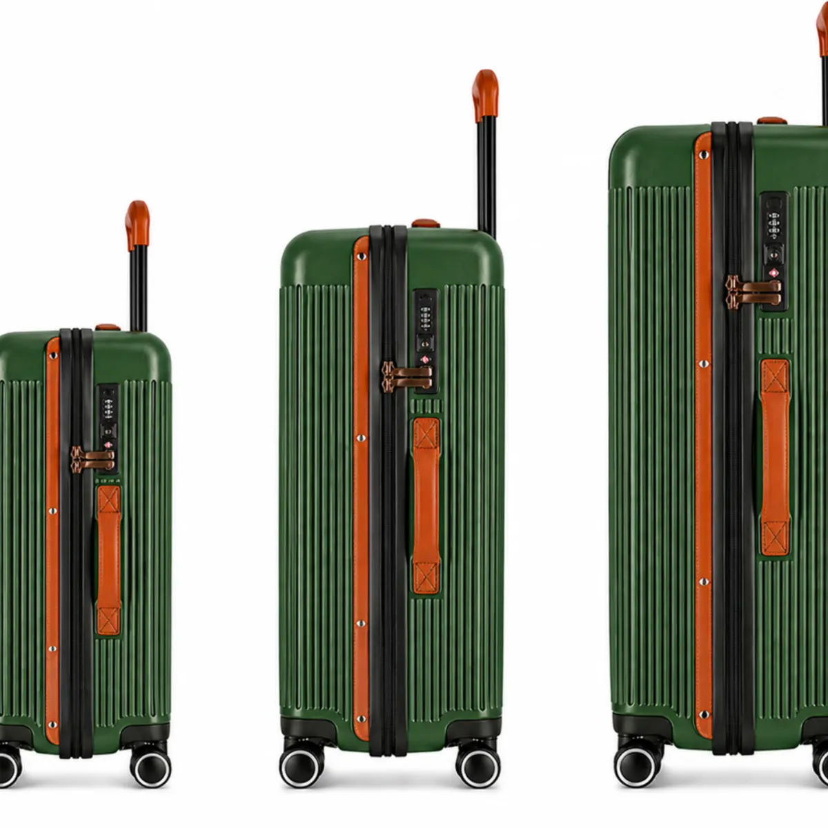 Sale Trio de valises Green - Vert Green|Toutes Nos Collections