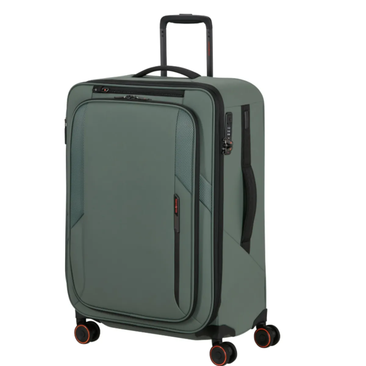Valise Glazed 67cm - Verte Valises Medium|Samsonite